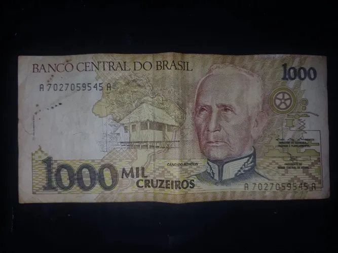 Vendo cédulas antigas