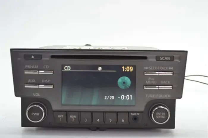 Radio Som Painel Nissan Sentra 2016 Original 281853sh04