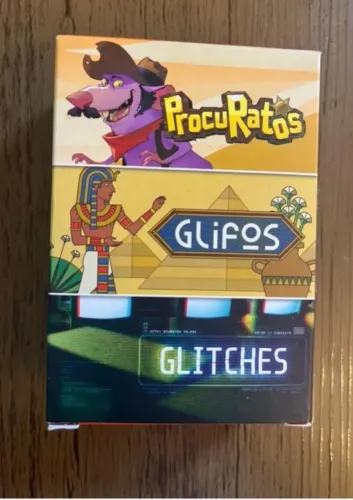 Kit Jogo De Cartas ProcuRatos + Glifos + Glitches + Colorfox PaperGames