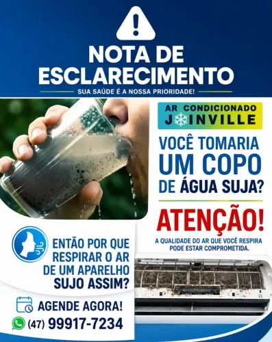 Promoção de manutenção de ar condicionado