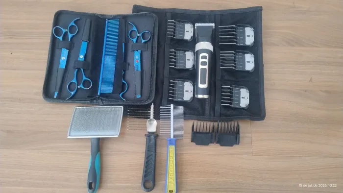 Kit para banho e tosa