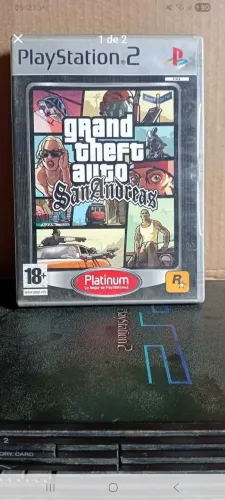 Grand Theft Auto: San Andreas para PlayStation 2.