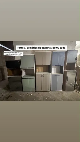 Armário de cozinha torre