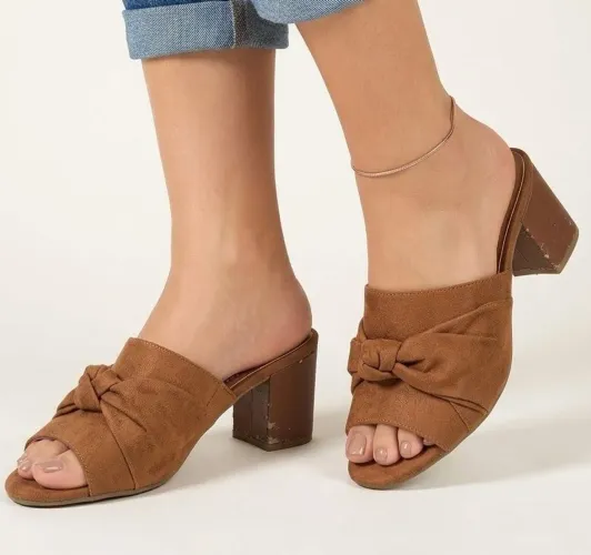 Sandália Salto Mule Confortável - Usapés