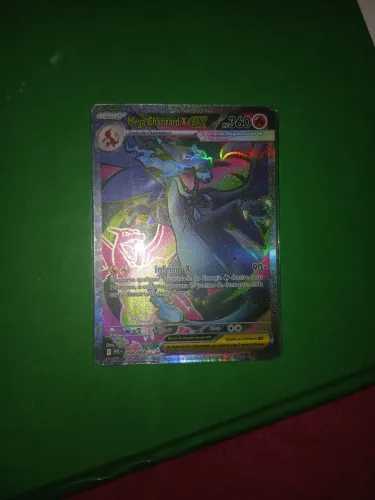 Carta pokemon charizard EX x