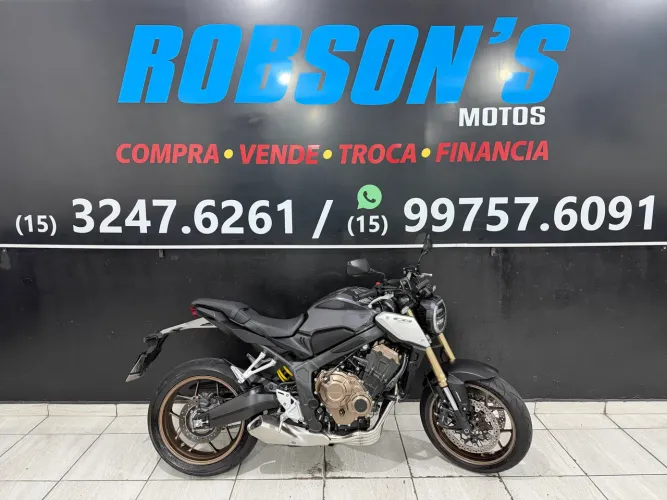 Honda Cb 650R C/abs 2022 C/1.300 km zerada ipva pg