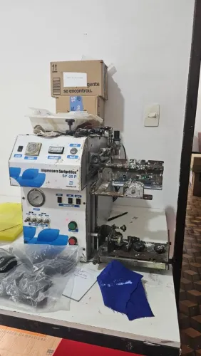Maquina de serigrafia cilíndrica seminário automática SK20 Masteink