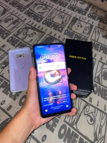 POCO X3 PRO SEMINOVO COM CAIXA