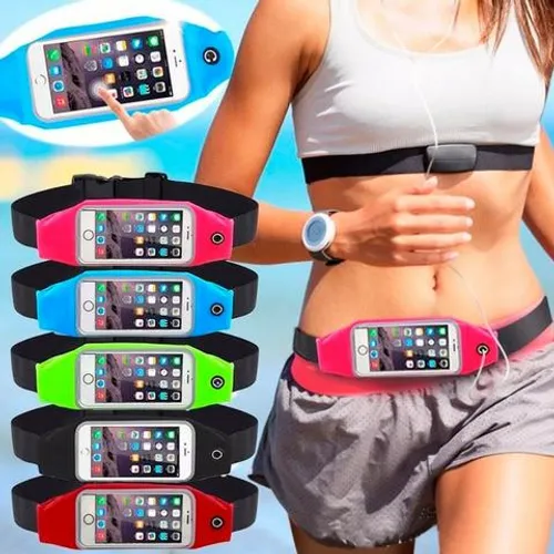 Pochete Cinto Para Celular Com Porta Chave Academia Corrida