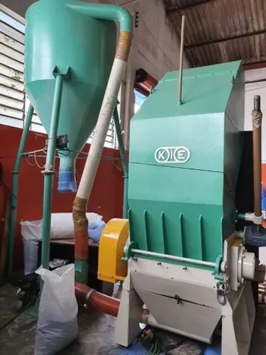 Kit Linha Reciclagem KIE RJB Moinho 800 M 50CV Soprador Silo Moagem à Seco Nova s/ Uso