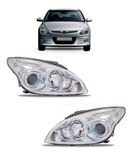 Par Farol Cromado I30 2009 2010 2011 2012