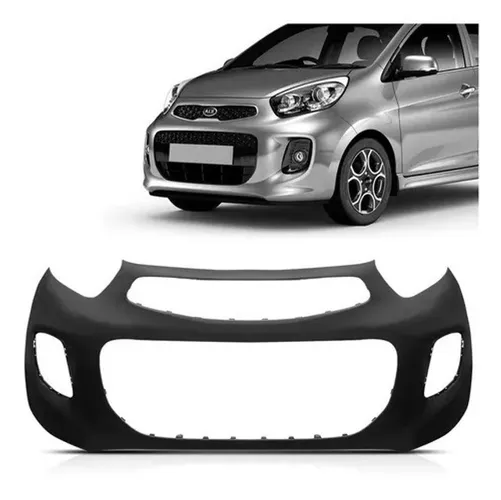 Capa Parachoque Dianteiro Kia Picanto 2016 2017 C/furo Milha