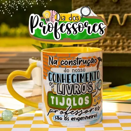 Caneca dia dos professores