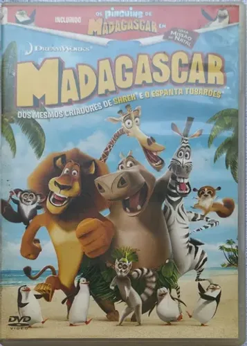 dvd Madagascar 1