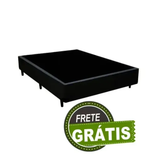 FRETE GRÁTIS! BASE BOX VIÚVA - CONFORTO E SUPORTE IDEAL PARA O SEU COLCHÃO!