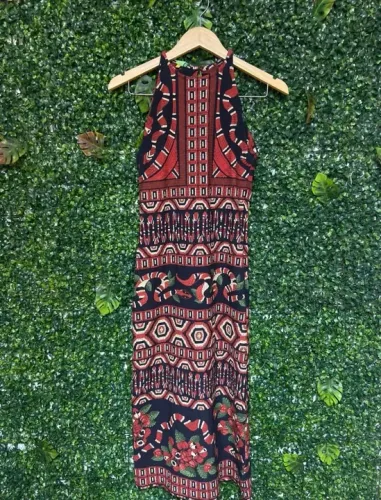 Vestido cobra coral farm