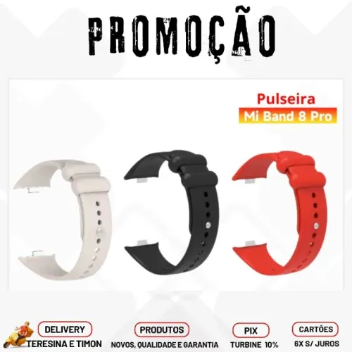 Pulseira Xiaomi Mi Band 8 Pro 