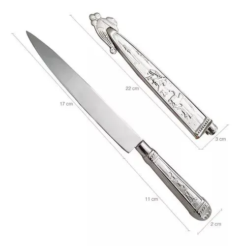 Prateada gaúcha inox cirúrgico 