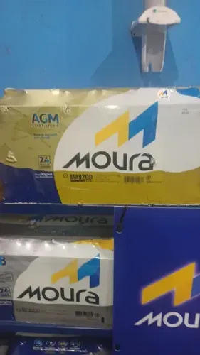 Bateria Moura AGM 92 ah  !!! Só na HS Baterias !!!