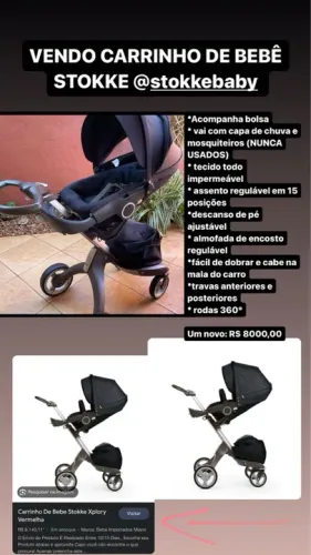 Carrinho de Bebê Stokke Xplory