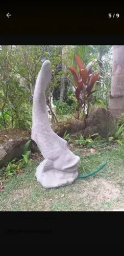 Peixe Chafariz em cimento, para lagos e fontes