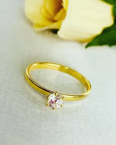 Solitário Ouro 18 k