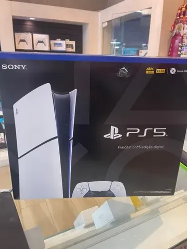 Playstation 5 Slim - All Digital - Loja Física - 1 ano de Garantia