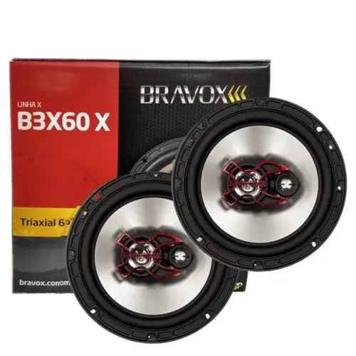 ALTO-FALANTE TRIAXIAL 6'  B3X60 50W BRAVOX