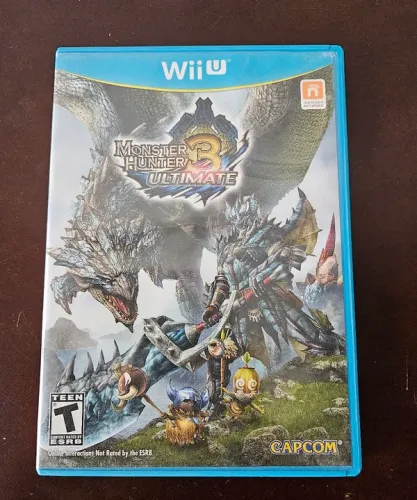 Jogo Wiiu Monster Hunter 3 Ultimate leia