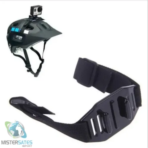 Suporte Capacete Ventilado Gopro 1 2 3 3+ 4 5 6 7 8 9 10 11 12 Sportcam SJ Todas - COD 299