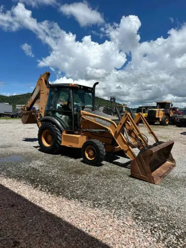 Retro Esacavadeira Case 580N