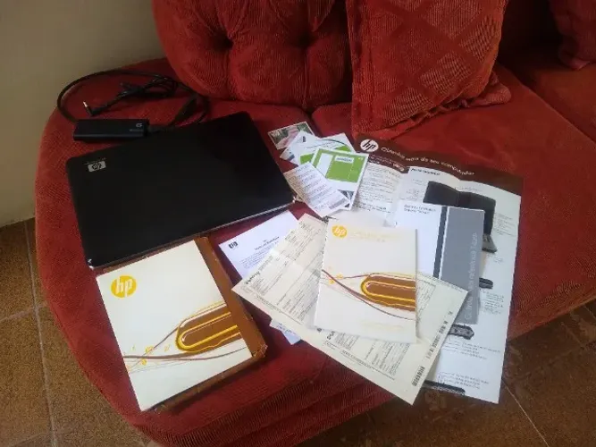 Notebook HP Pavilion DV5 novíssimo com manuais, raro, Windows 10