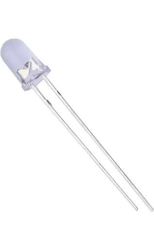 KIT 25 LED 5mm 20mA 3v 365nm - 370nm