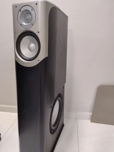 Par de caixas torre Infinity Kappa 600 made in Dinamarca - baixei valor desapego
