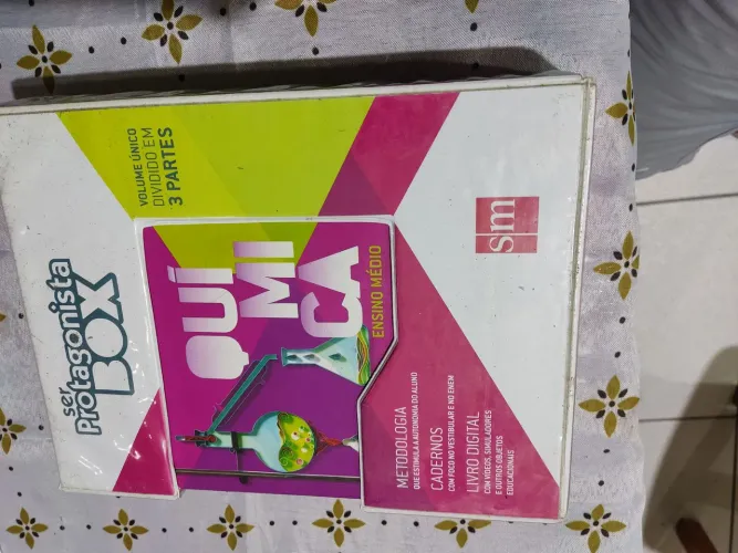 Livro Didático Química - Quimica - Ensino Médio - SM