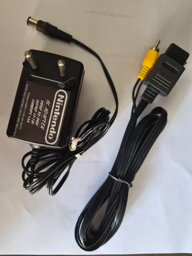 Fonte e Cabo AV Super Nintendo - Snes