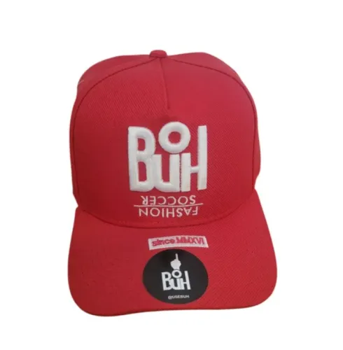 Boné Buh Soccer Vermelho