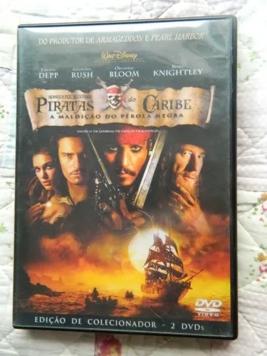 DVD Piratas do Caribe - A Maldição do Pérola Negra