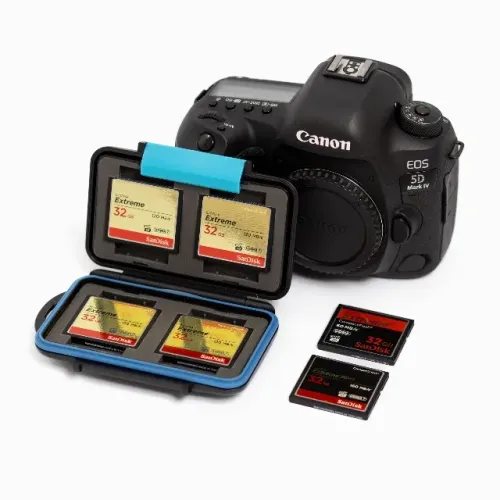 Canon 5D Mark IV Fullframe + 6 cartões