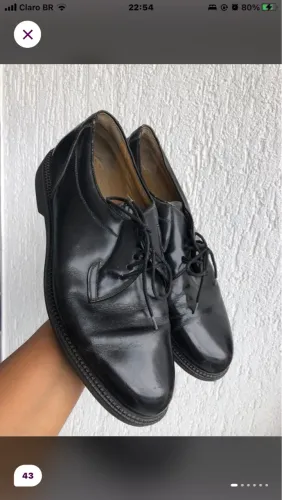 Sapatos sociais pretos mr cat