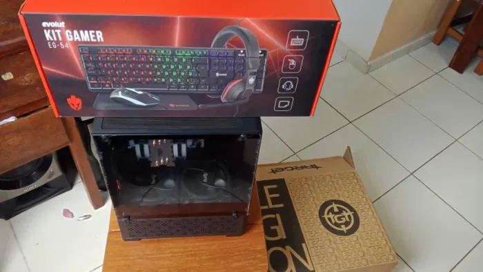 PC GAMER, Placa Mãe intel X99 Processador Xeon E5-2680-V4 3.30 GHz, 8 GB Memoria DDR4