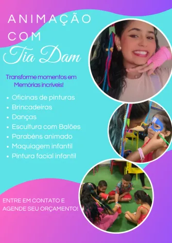 Animadora de Festa Infantil