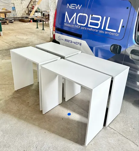 MESA IDEAL PARA ESCRITÓRIO COMPACTA DE MDF