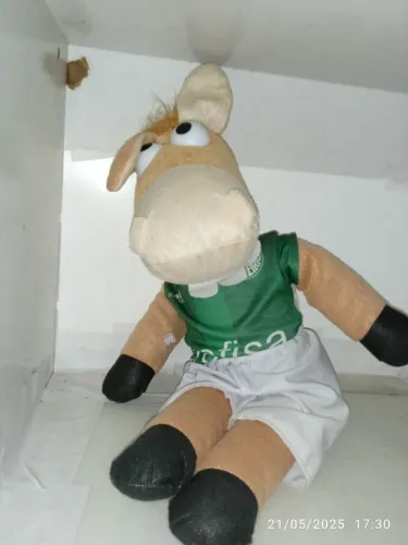 Bichinho de pelúcia do Palmeiras