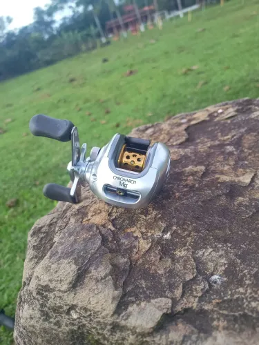 Carretilha Shimano Chronarch 50 Mg relíquia JAPAN novinha 