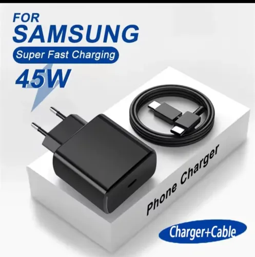 Carregador tipo C carregamento Rápido 45W 