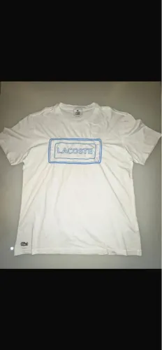 Camiseta Lacoste Original Branca