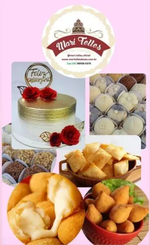 Combos Doces Bolos e Salgados 