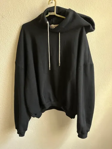 Moletom Boxy Fit Preto - Diviné