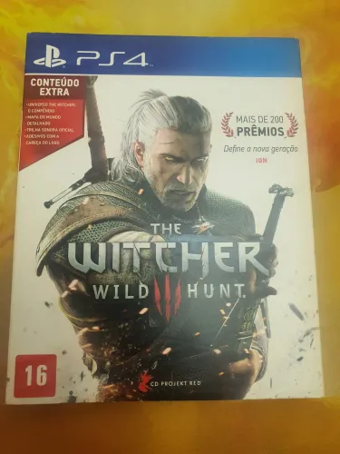 The Witcher 3 PS4/PS5 - Edição com Conteúdo Extra
